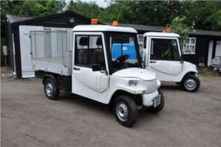 2021Melex 391 Electric Utility Truck with Full Cab Lithium Battery onboard charger ATV